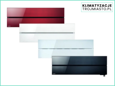 Ranking klimatyzatorów ściennych 2025 - Mitsubishi Diamond Pearl White (MSZ-LN)